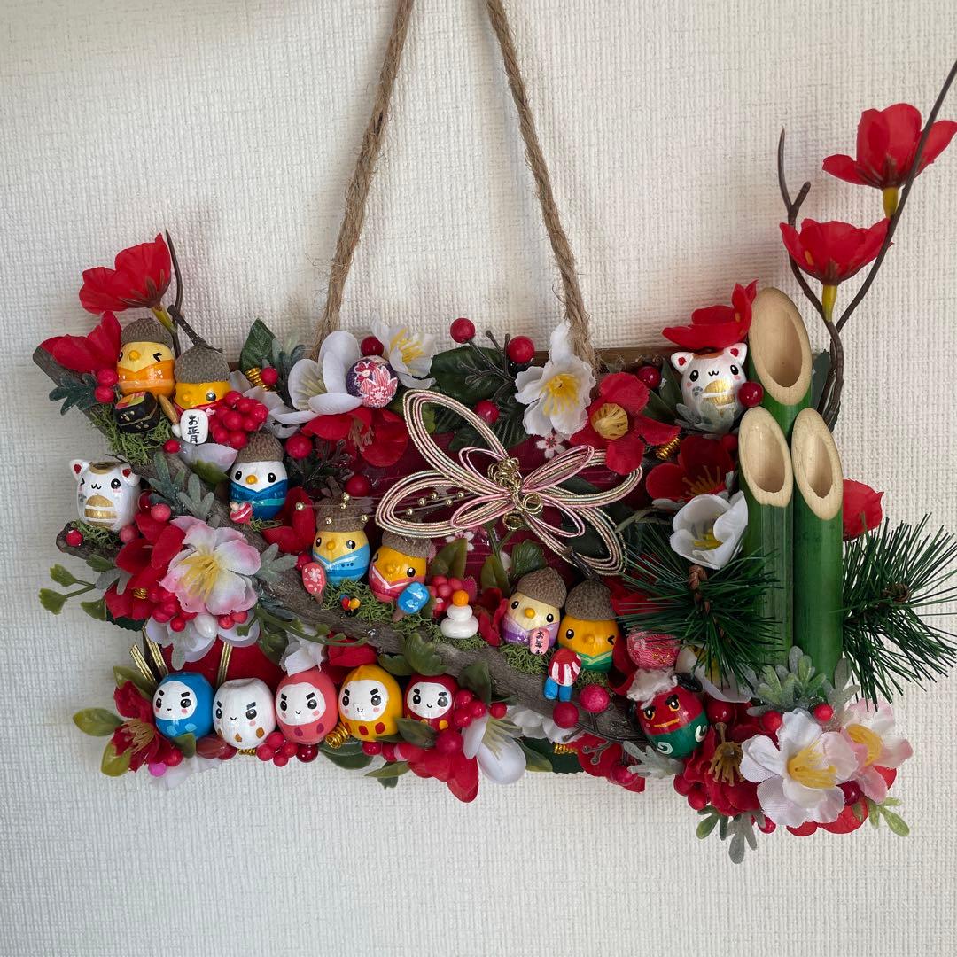 マシュマロさま専用☆1月の壁掛けの通販はau PAY マーケット - 輸入