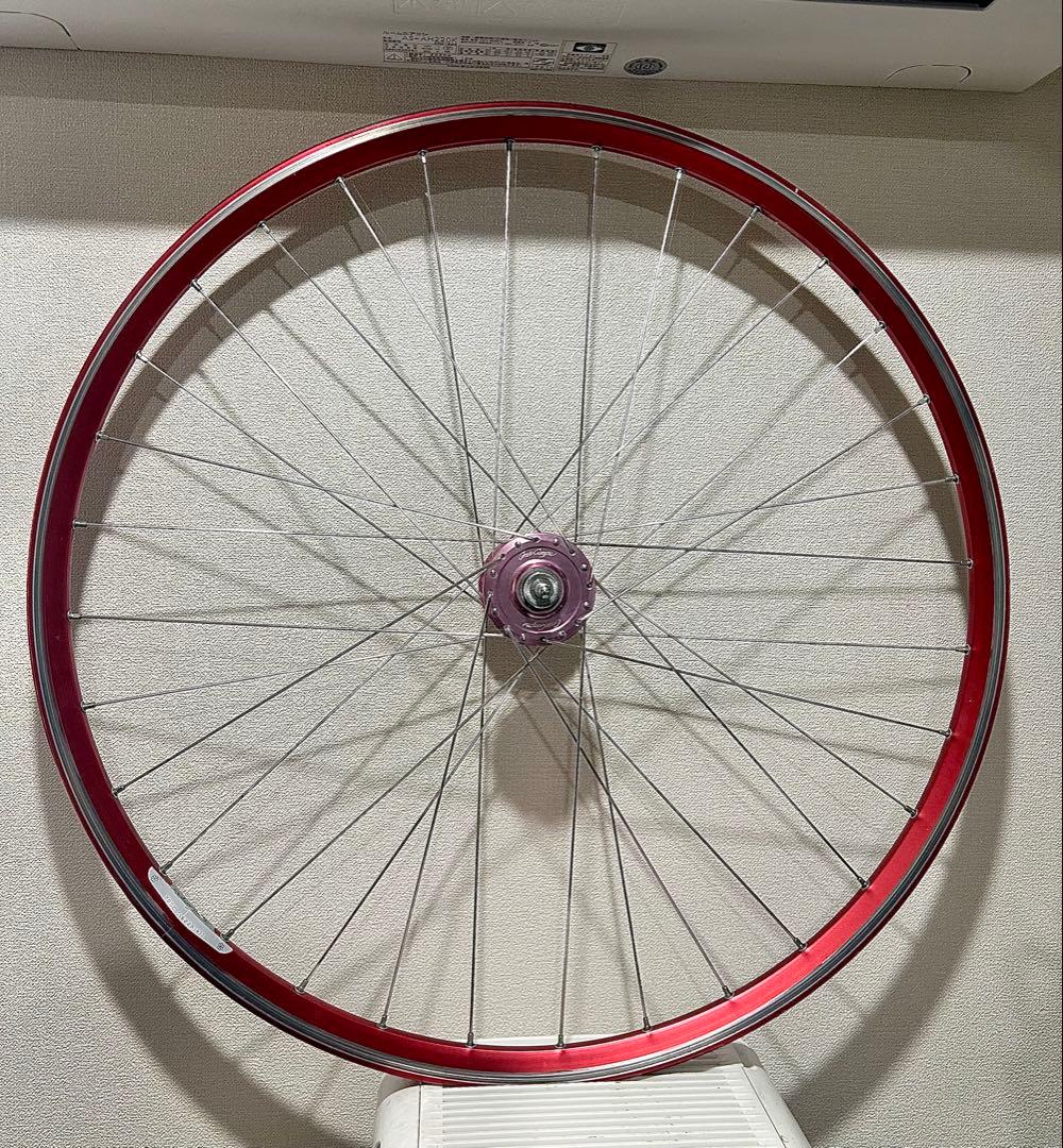 ◇Gran Compe【ピスト/シングル用】前輪ホイール970g廃盤カラー