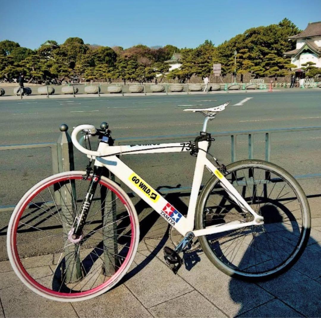 ◇Gran Compe【ピスト/シングル用】前輪ホイール970g廃盤カラー