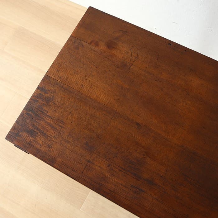 【puku】アンティーク 引き出し2杯 平机