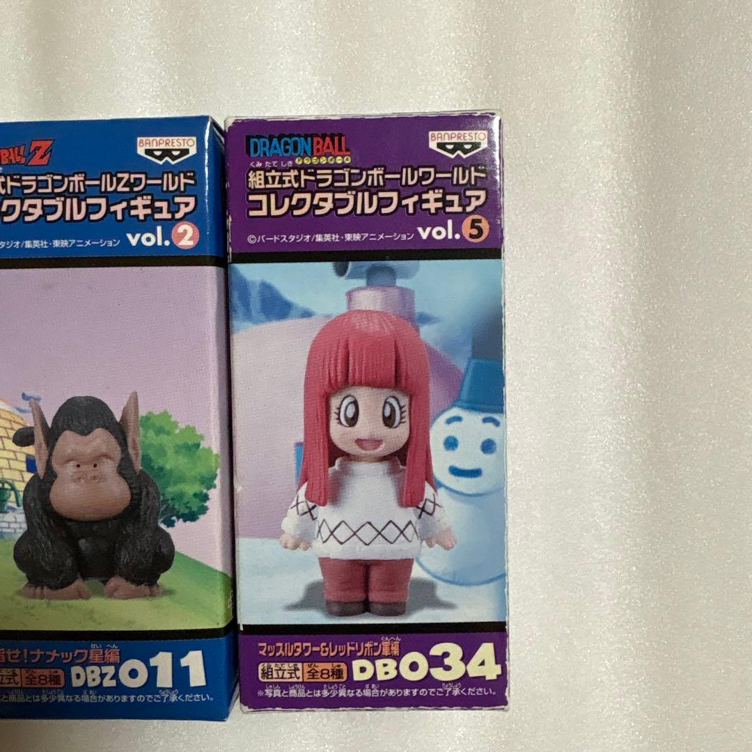 ドラゴンボール　ワールドコレクタブルフィギュア　ブルマ　スノ　バブルス　ワーコレ