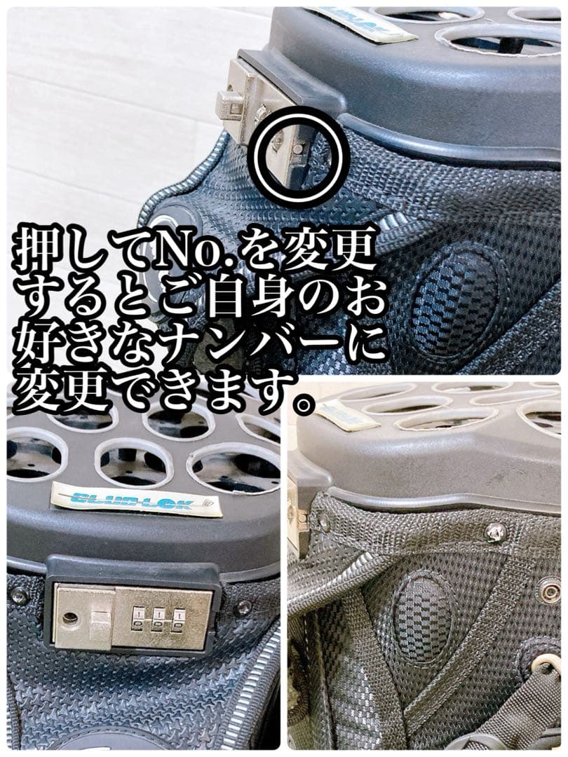 バートン　ゴルフクラブケース　盗難防止　多機能　キャディーバッグ　希少品