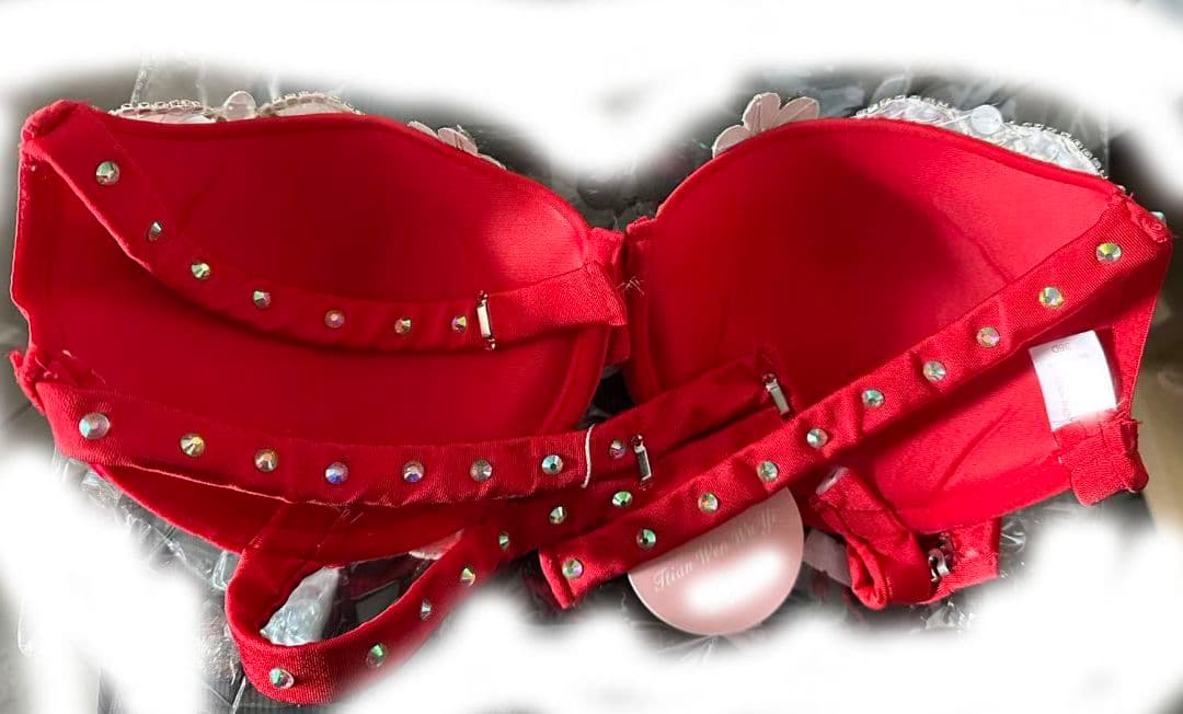 ベリーダンス衣装 ブラベルトセットアップ 白/黒/赤 オーダーメイド