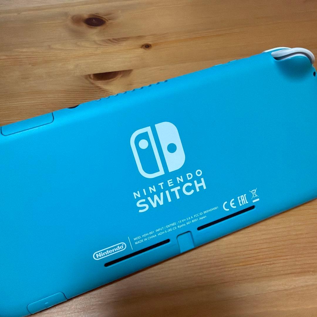 Nintendo Switch Lite アクアブルー 本体 ACアダプター付き