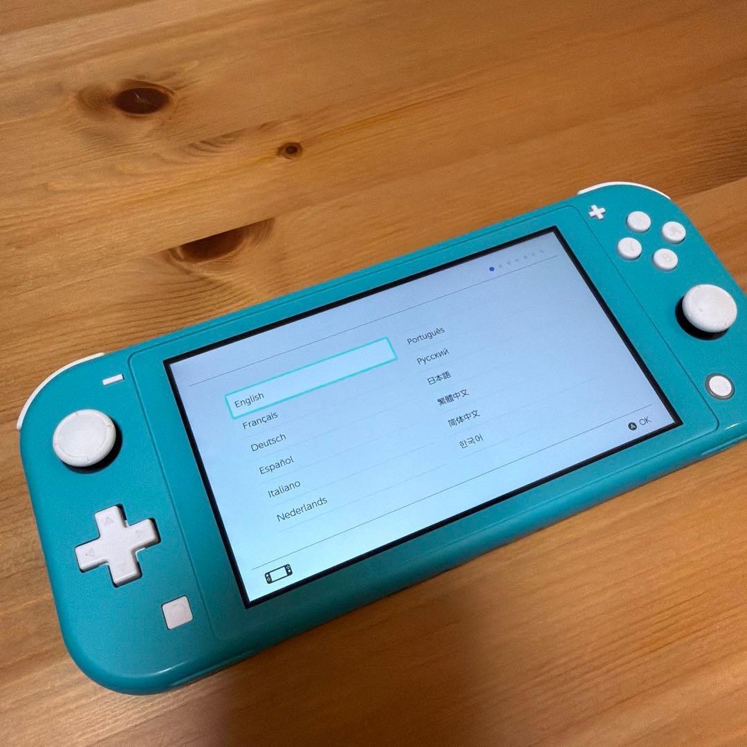 Nintendo Switch Lite アクアブルー 本体 ACアダプター付き