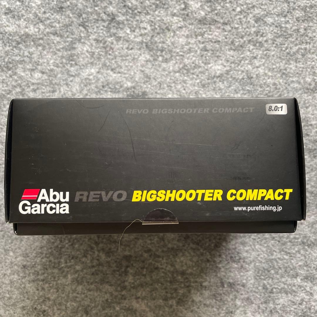 アブガルシアベイト/ ビッグシューターコンパクト。ギア比8.0:1《美品