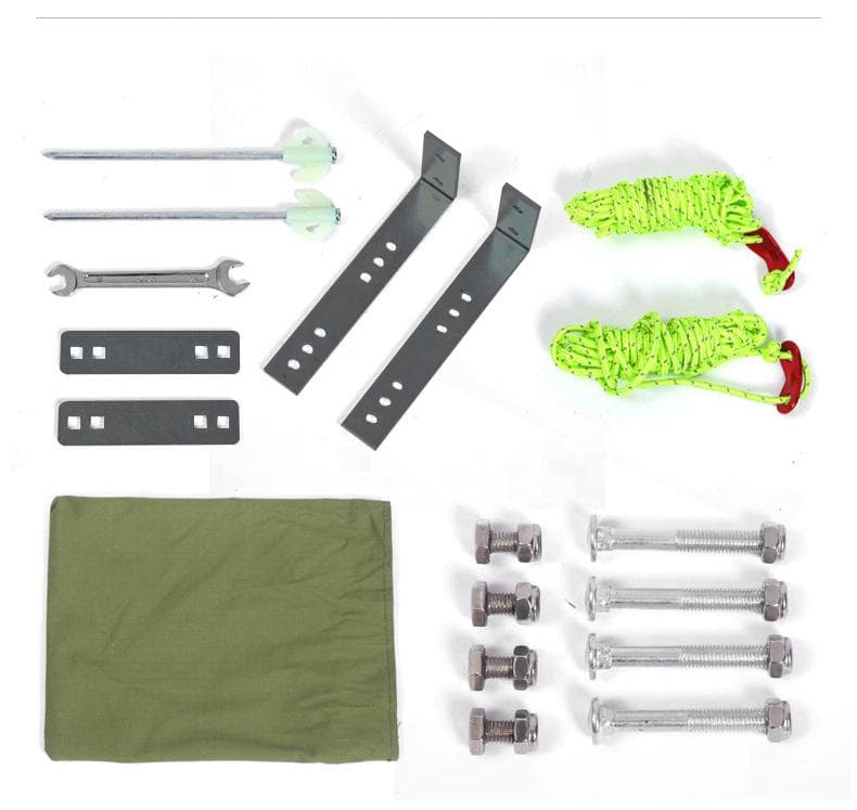 車用サイドオーニングテント 黒遮光 防水（250cm*300cm）