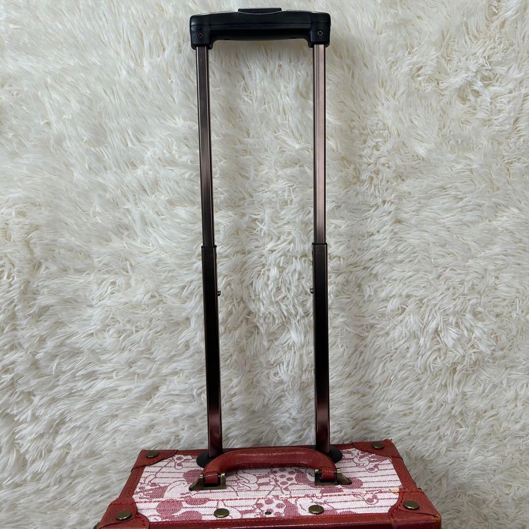 [美品］ムチャチャ×Disney キャリーケース ミニー ピンク 旅行 1泊2日