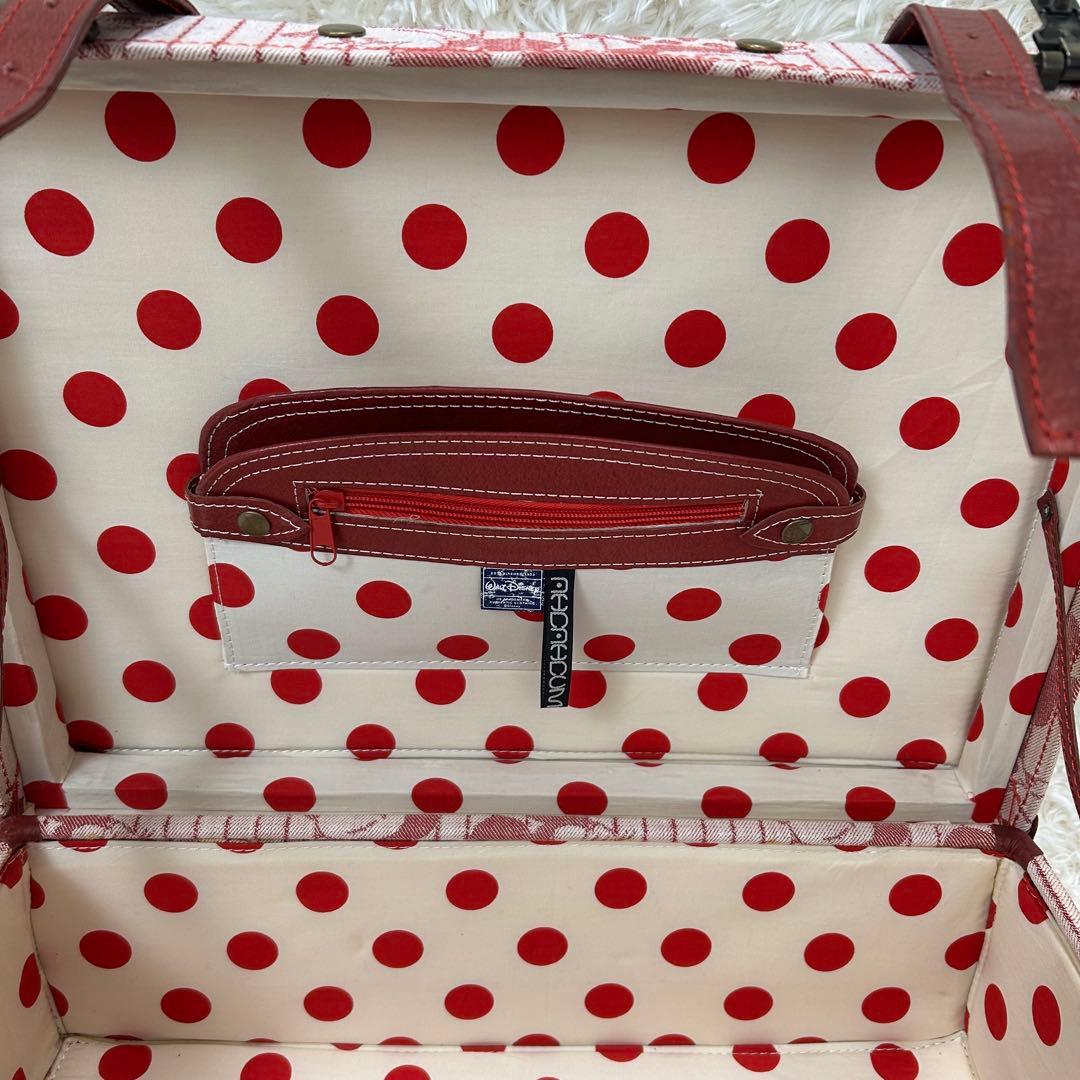 [美品］ムチャチャ×Disney キャリーケース ミニー ピンク 旅行 1泊2日