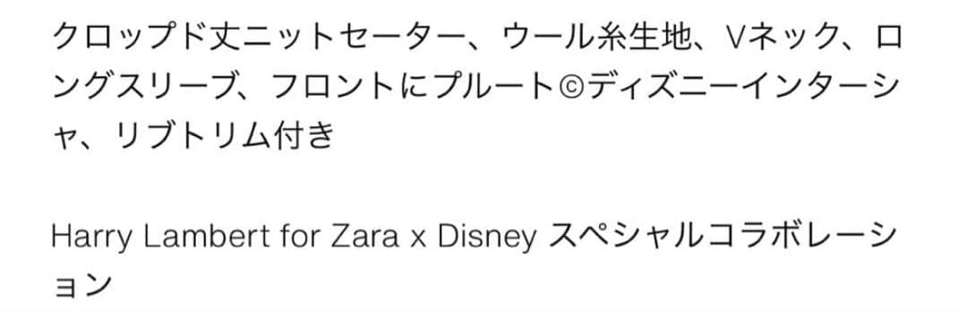 ZARAプルートニット