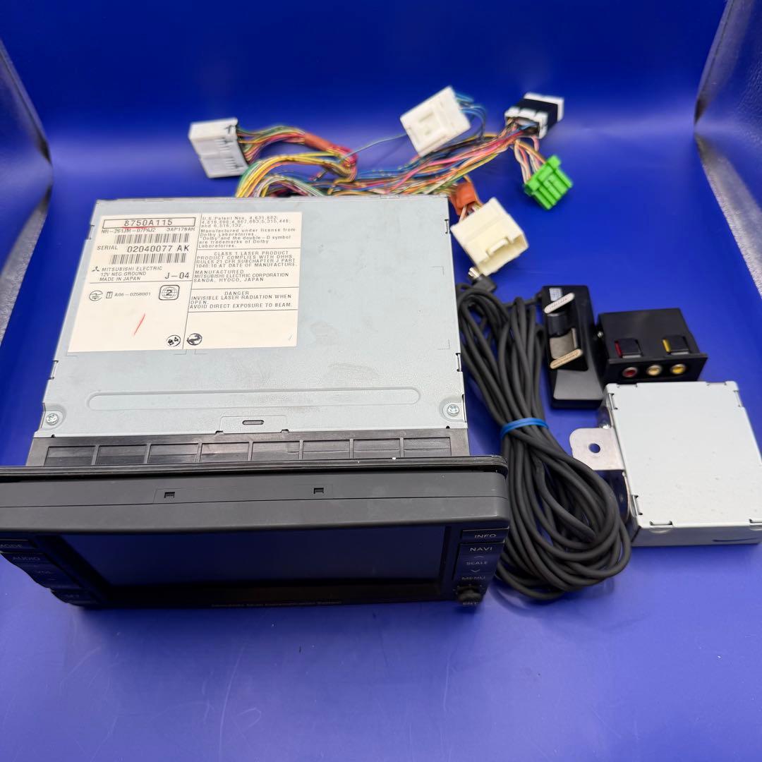☆三菱 HDDナビ J-04 ランエボ デリカD5 cv5w cv1w 純正ナビ