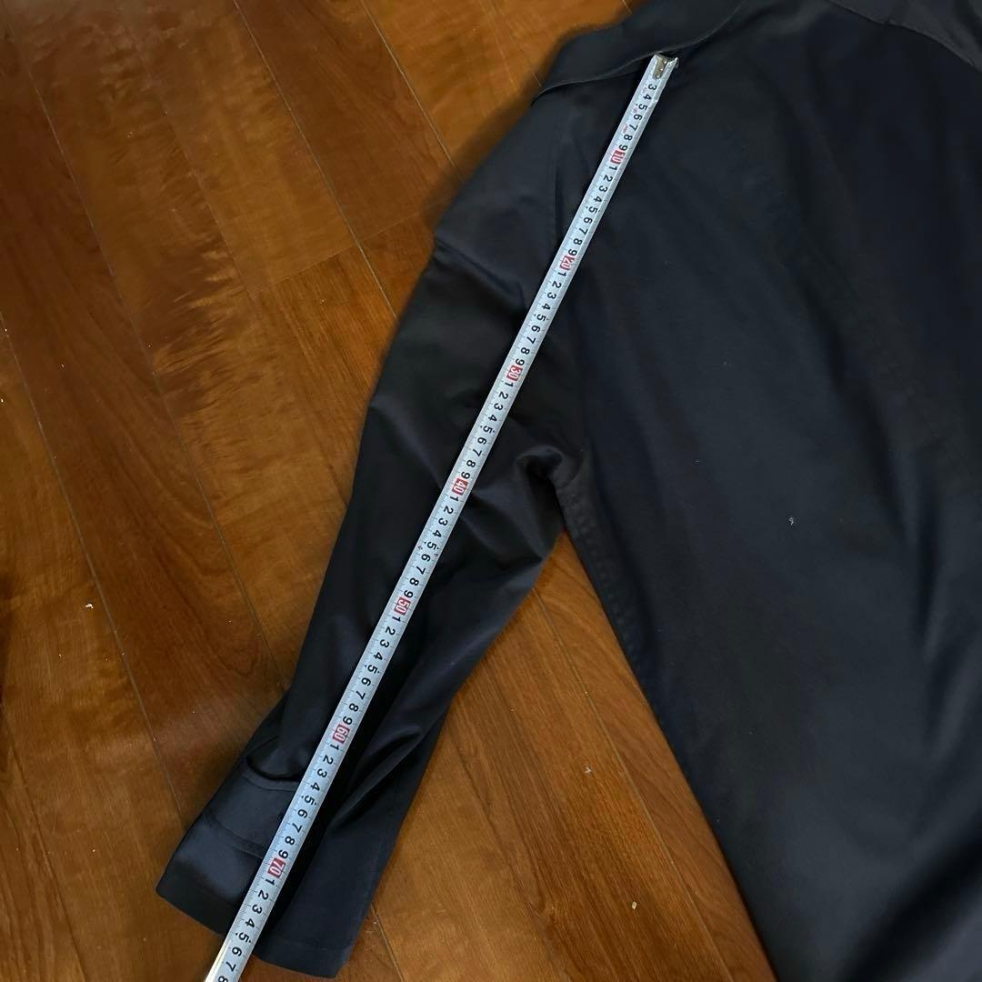 バーバリー　ネイビー ステンカラーコート　ライナー付き