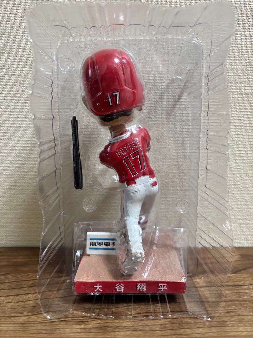 【球場限定】非売品/大谷翔平選手2018ルーキーオブザイヤーボブルヘッドおまけ付