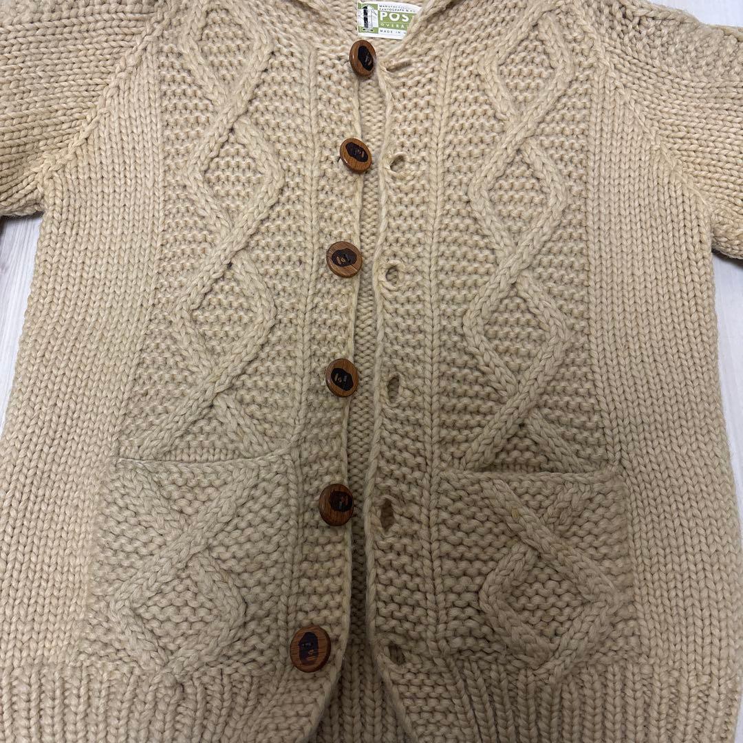 Y*e様 BAPE × POST カウチンセーター 初期 ポストオーバーオールズ