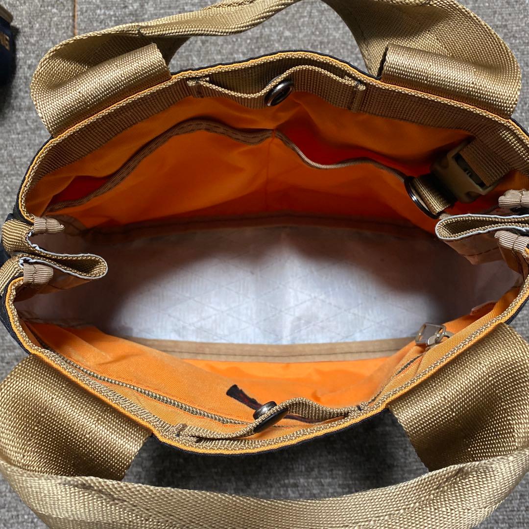 BRIEFING カートバッグ ブラック/ゴールド