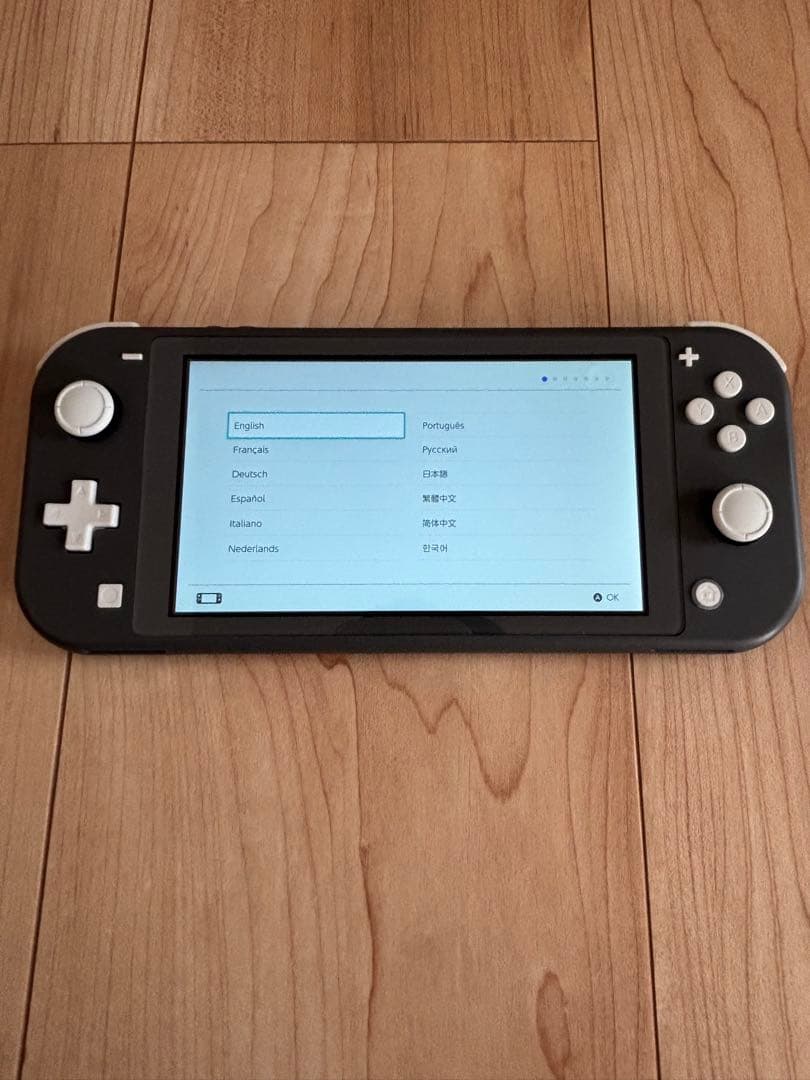 Nintendo Switch Lite グレー 本体 初期化済み