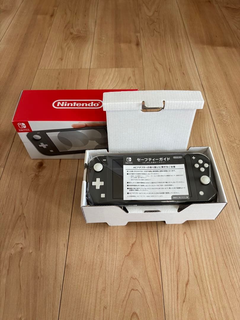Nintendo Switch Lite グレー 本体 初期化済み