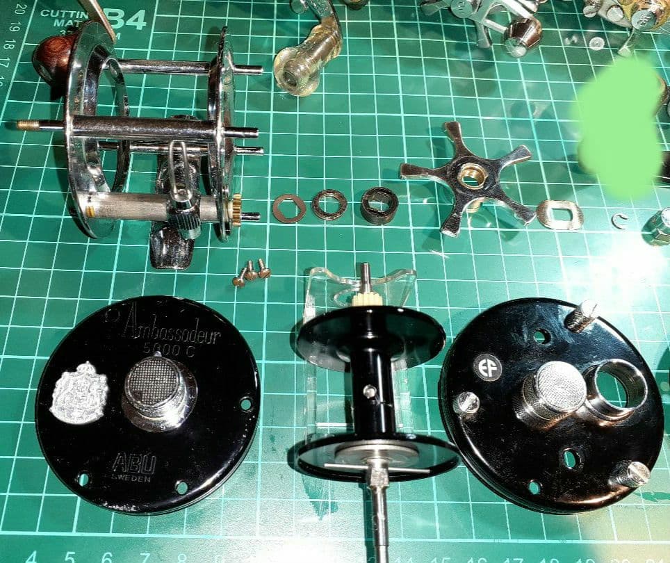 【ヴィンテージ】ABUアブガルシア アンバサダー５０００C 1984年EF復刻版