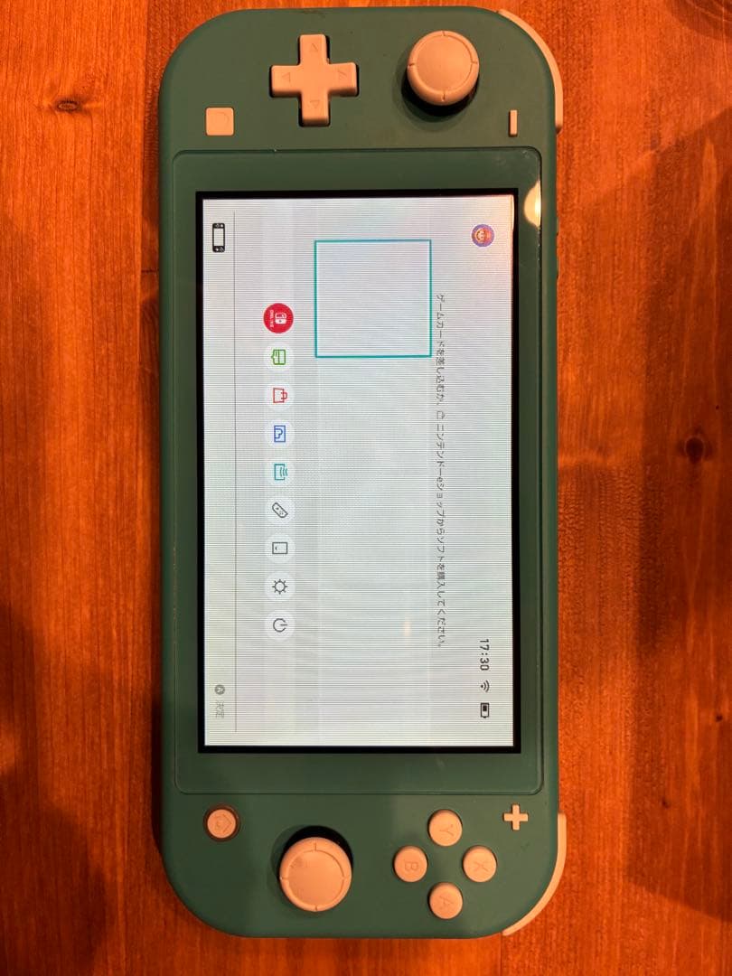 合場Nintendo Switch Lite ジャンク品（SDカード付き）