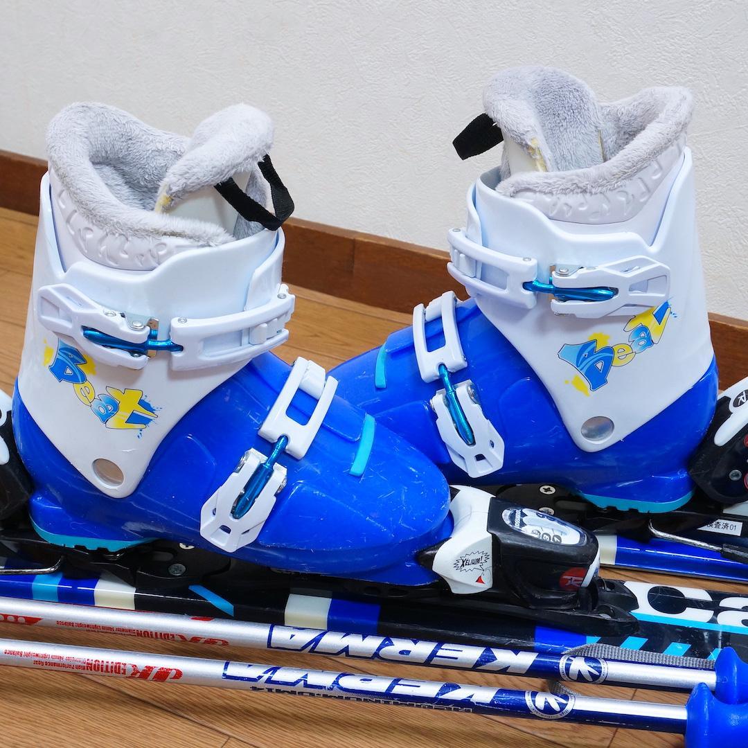 メンテ済 110cm 靴21cm SNOWCARVING カービングスキーセット - メルカリ