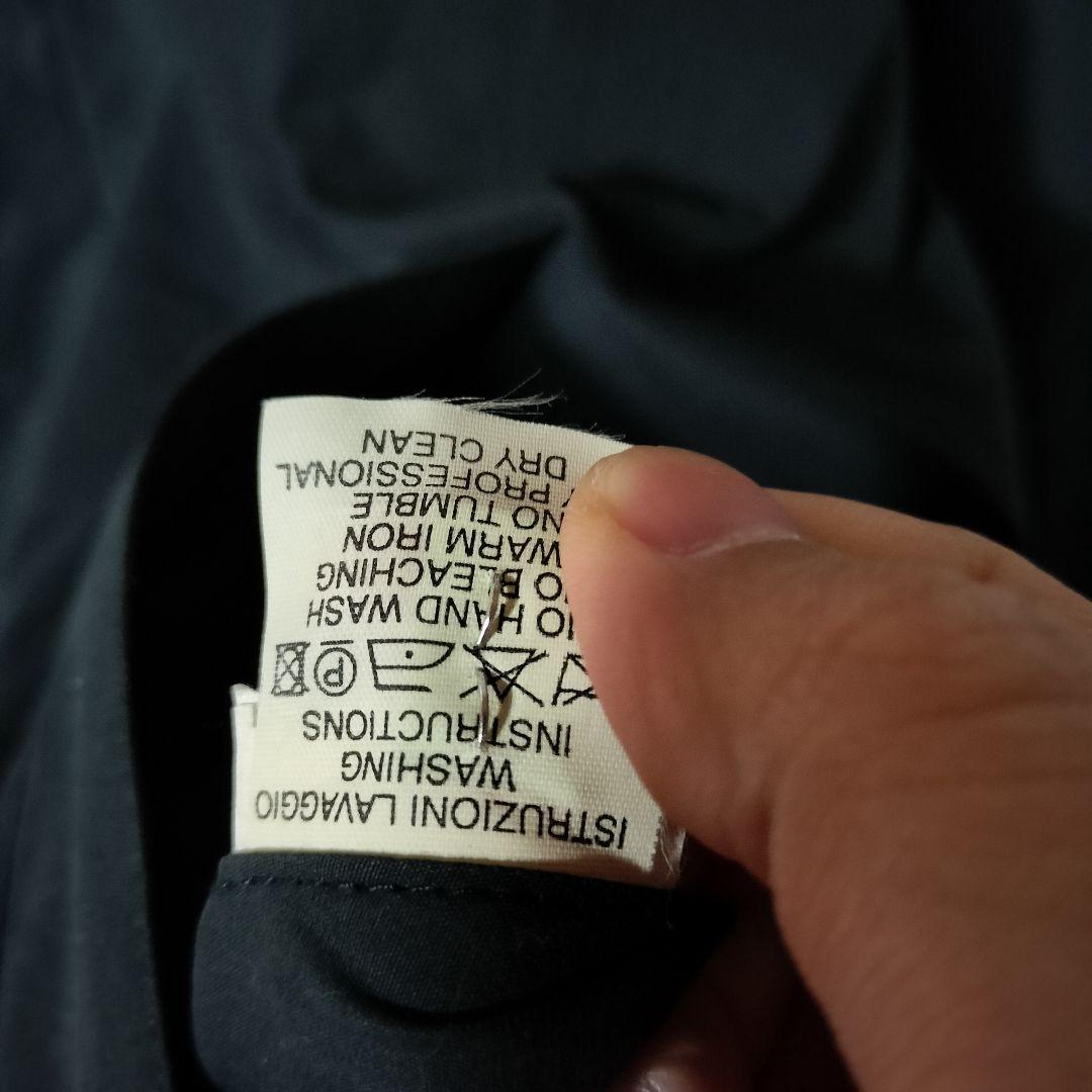 ジョルジオアルマーニ ロングステンカラーコート ベルト 裏地キルティング