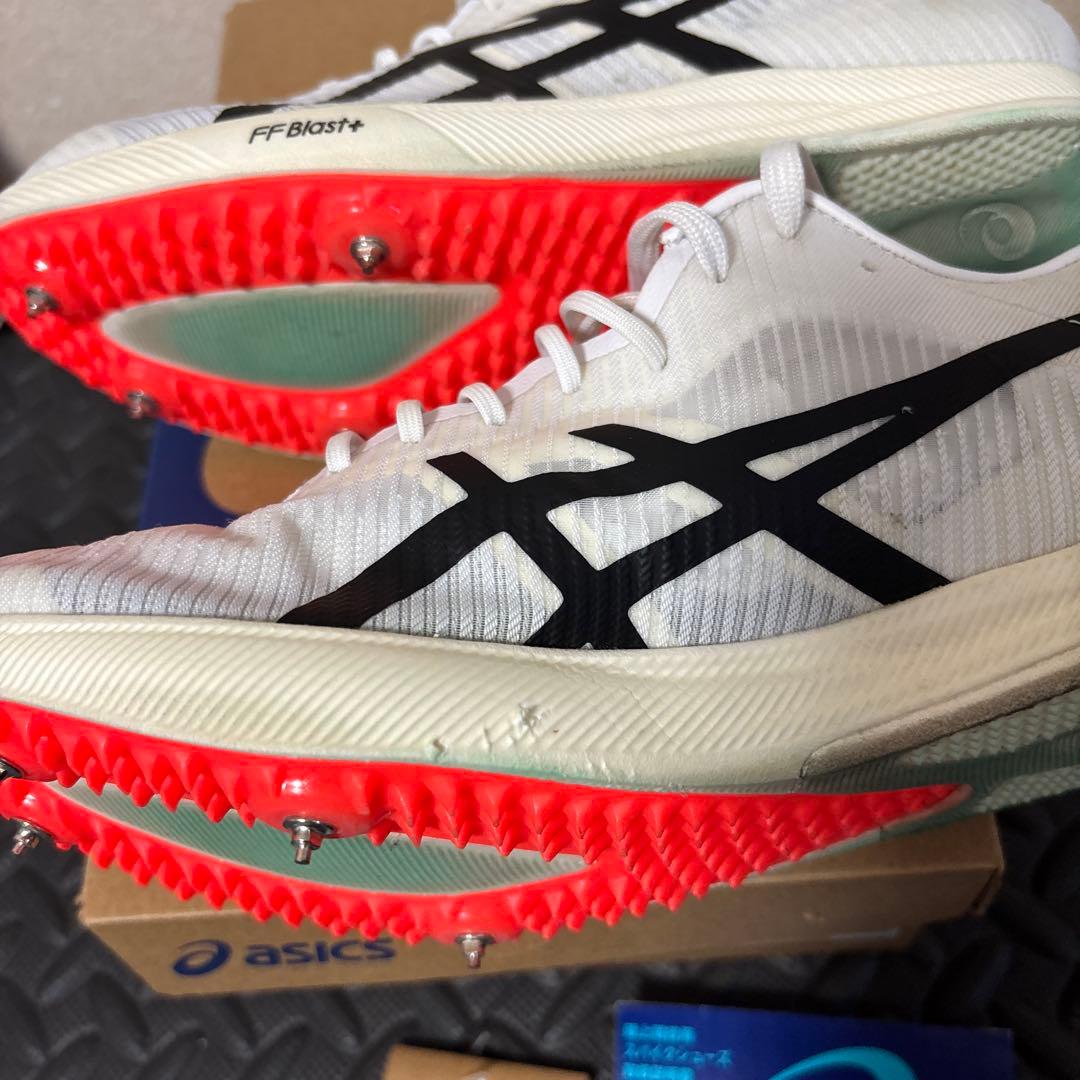 美品　asics アシックス コスモレーサー LD3 25.5cm スパイク