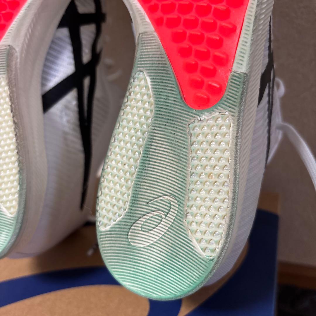 美品　asics アシックス コスモレーサー LD3 25.5cm スパイク