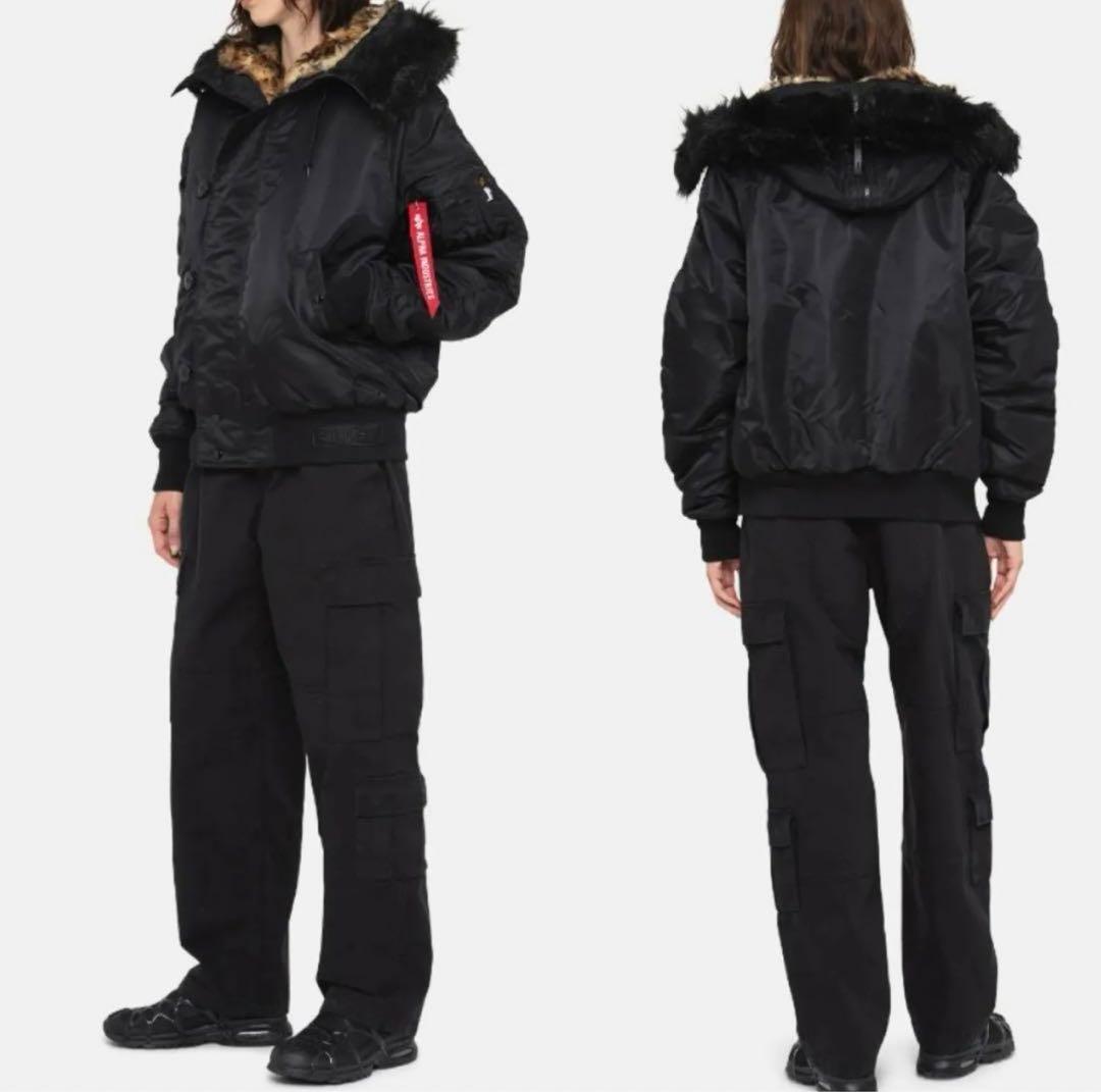 Stussy & Alpha N-2B Short Waist Parka - メルカリ