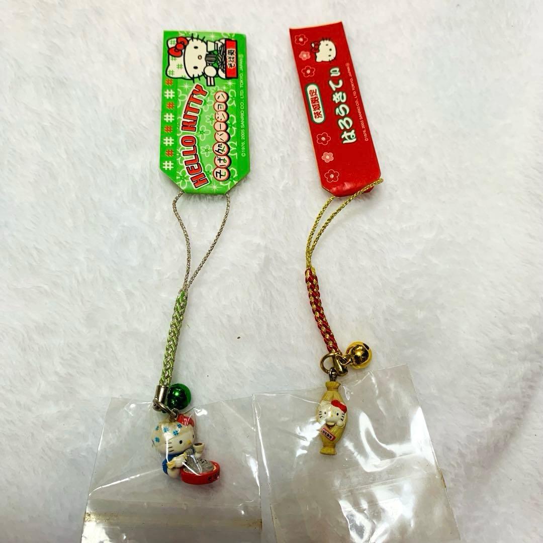 ご当地キティ ハローキティ 根付 ストラップ 12個　まとめ売り