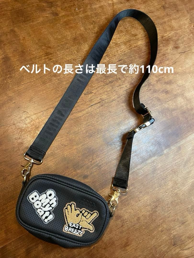 muta marine パンチングレザーボディバッグ美品