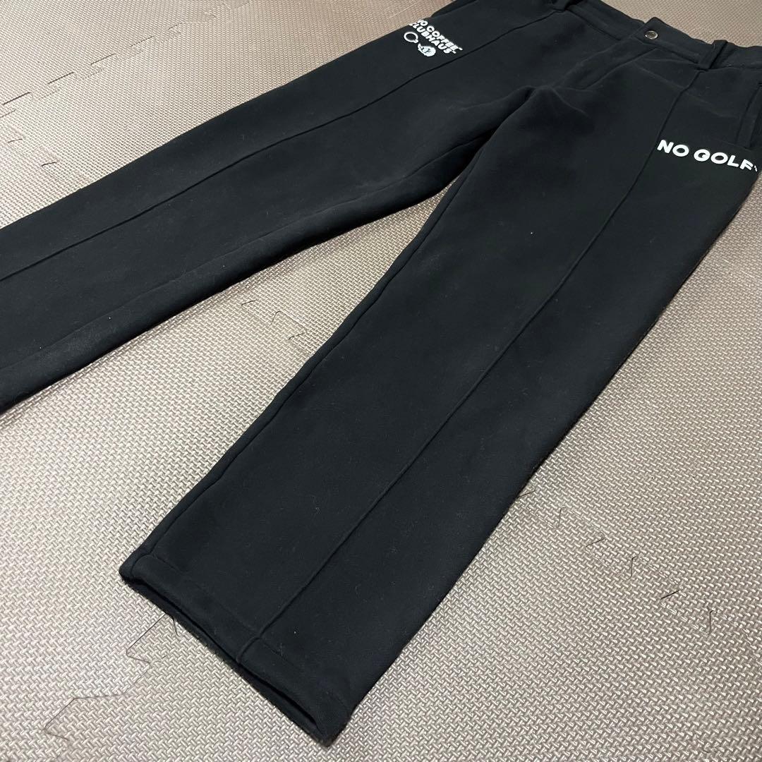 NO COFFEE CLUBHAUS NO GOLF クラブハウス　裏起毛パンツ