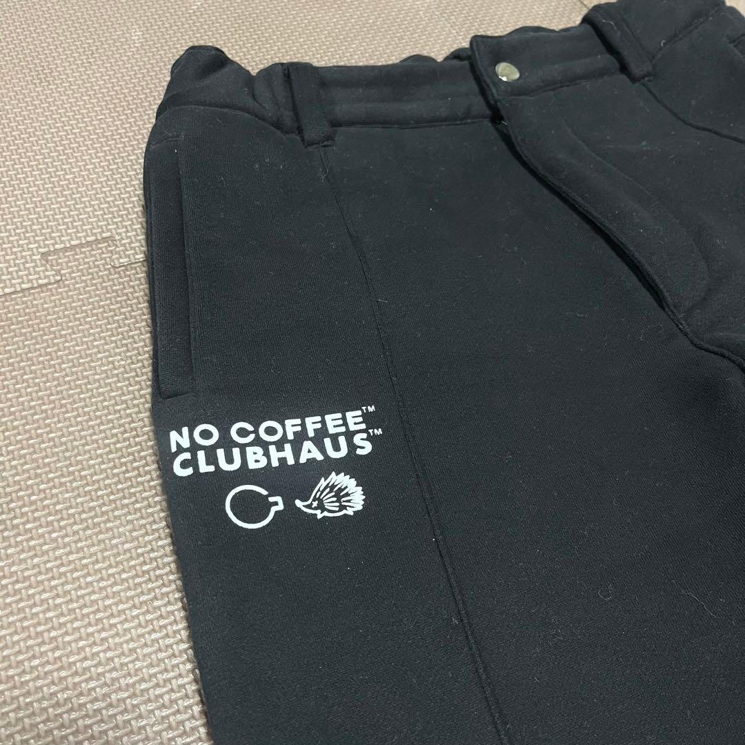NO COFFEE CLUBHAUS NO GOLF クラブハウス　裏起毛パンツ
