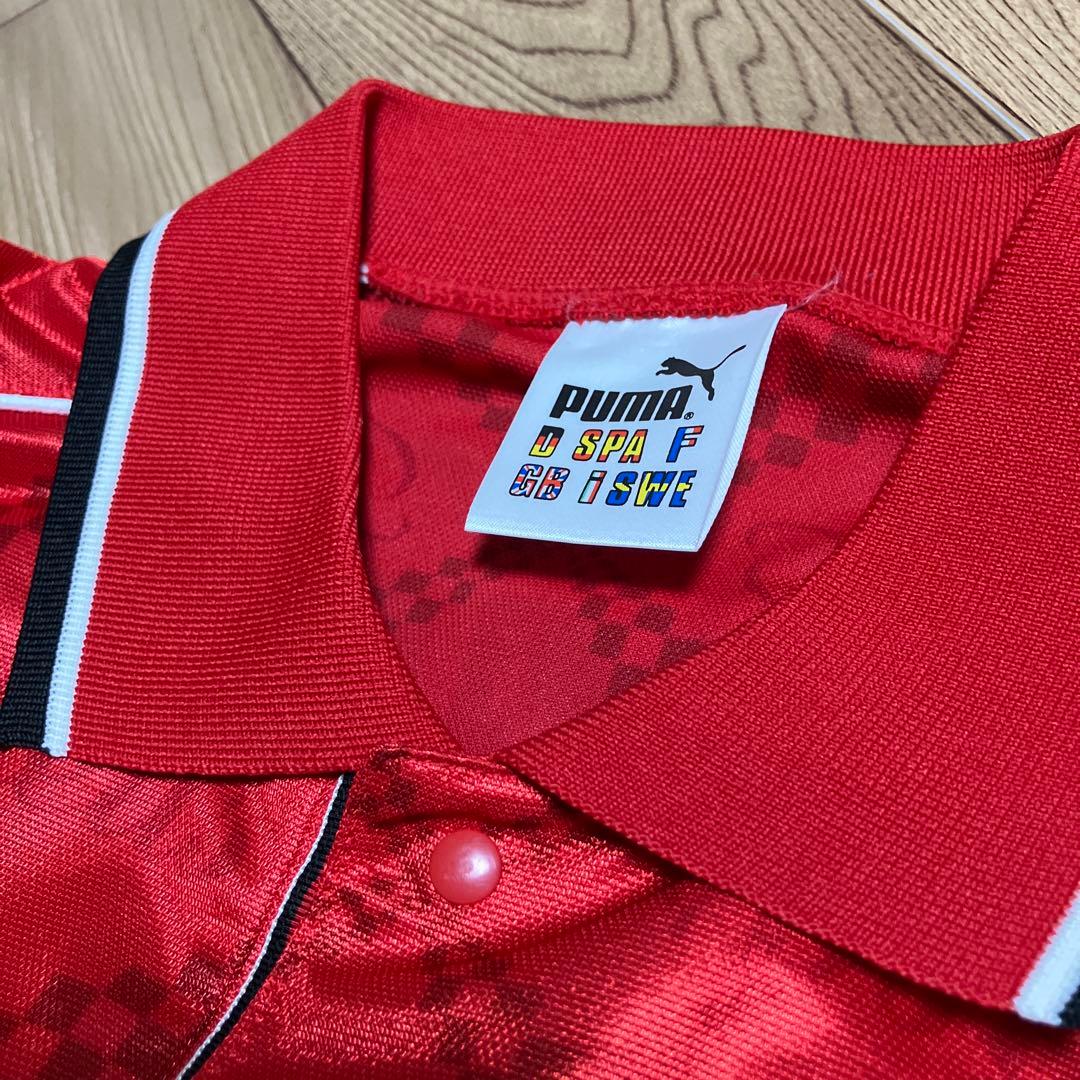 激レア　PUMA 浦和レッズユニフォーム　赤 MIRAGE 小野伸二デビュー年