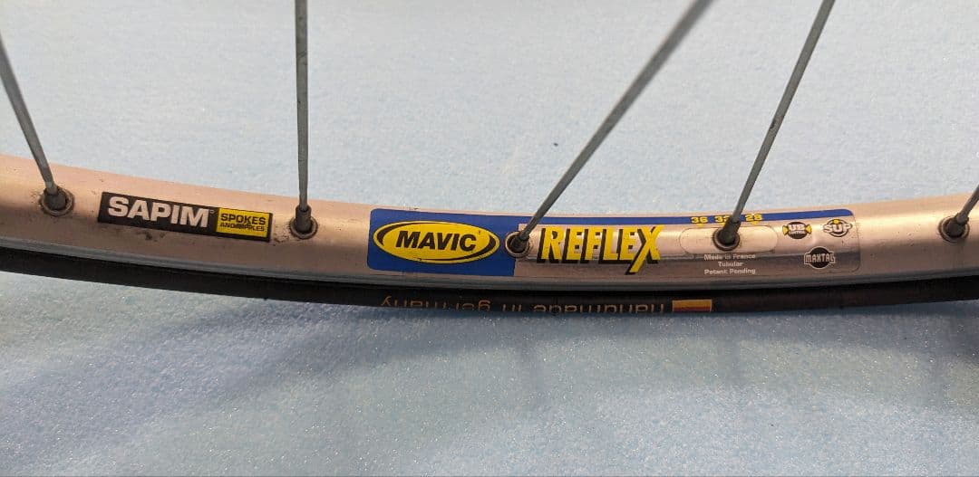 手組ホイール前輪 Reflex HB-7900 CX-RAY