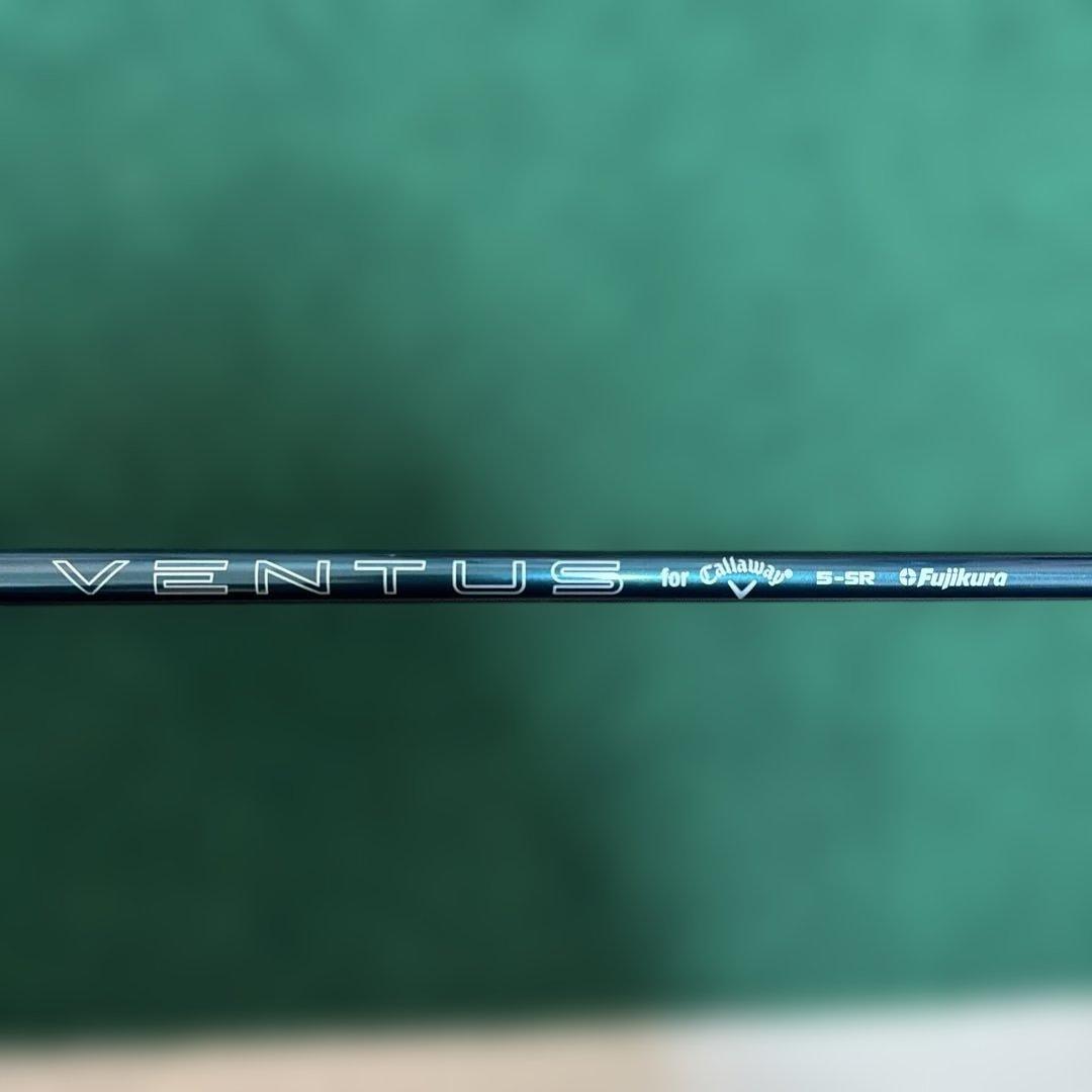 キャロウェイエリートフェアウェイウッド3W HL ベンタスグリーン5SRシャフト