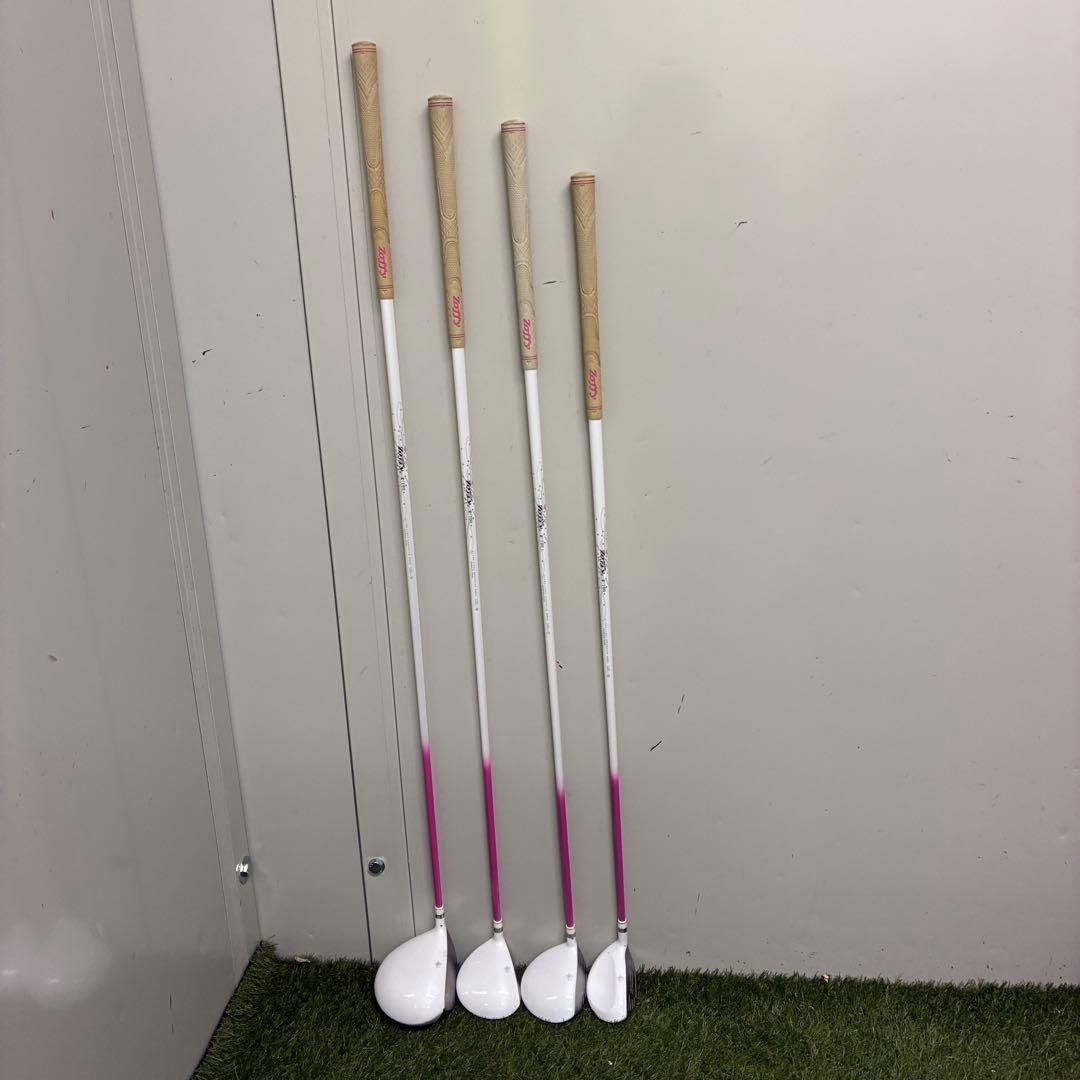 レディースゴルフクラブセット【PARADISO】【ヘッドカバー付】【ZOFFY】