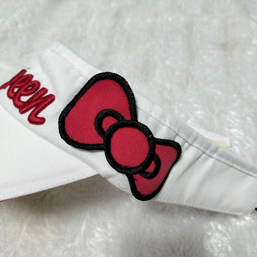 3点セットKiss Green ハローキティポロシャツショートパンツサンバイザー