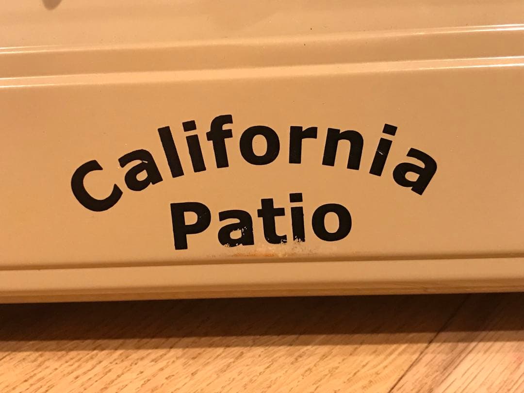 希少　カリフォルニアパティオ　カセットストーブ