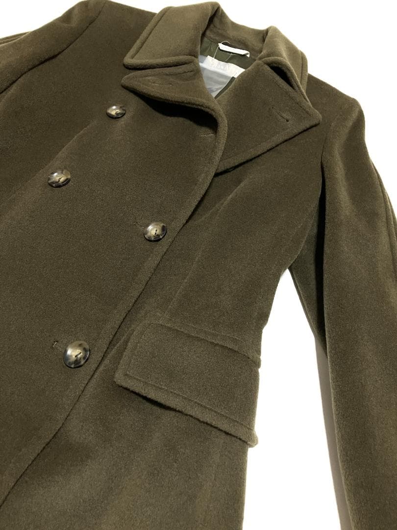 Max Mara マックスマーラ Wool frock coat