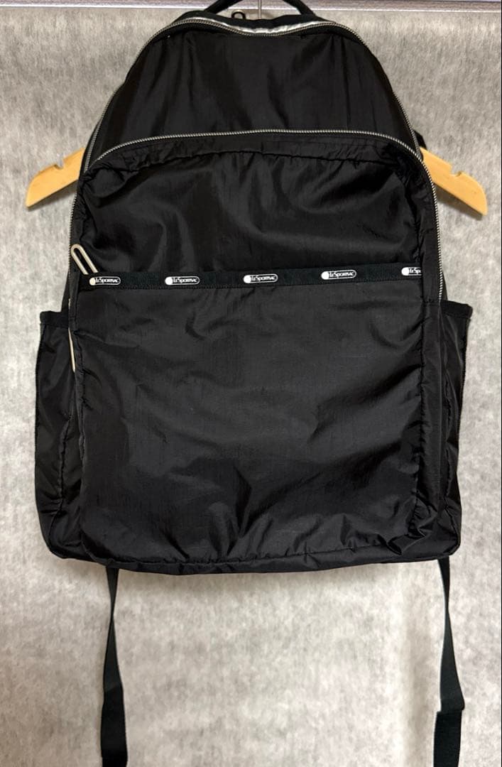 【美品】レスポートサック　ESSENTIAL CARRYALL BPブラック