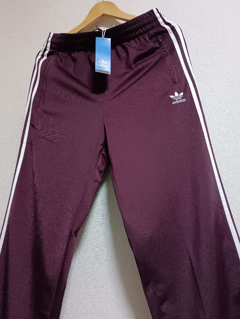 adidas バーガンディ ジャージ ファイヤーバード 新品未使用タグ付
