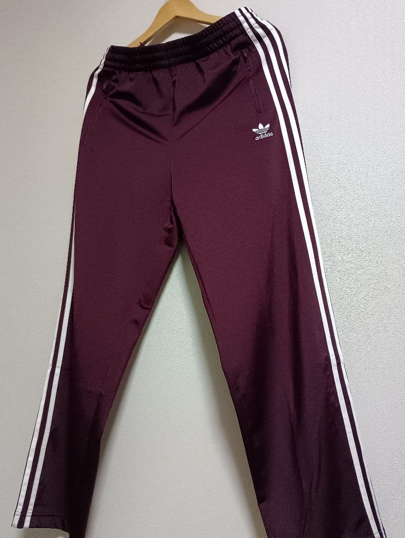 adidas バーガンディ ジャージ ファイヤーバード 新品未使用タグ付