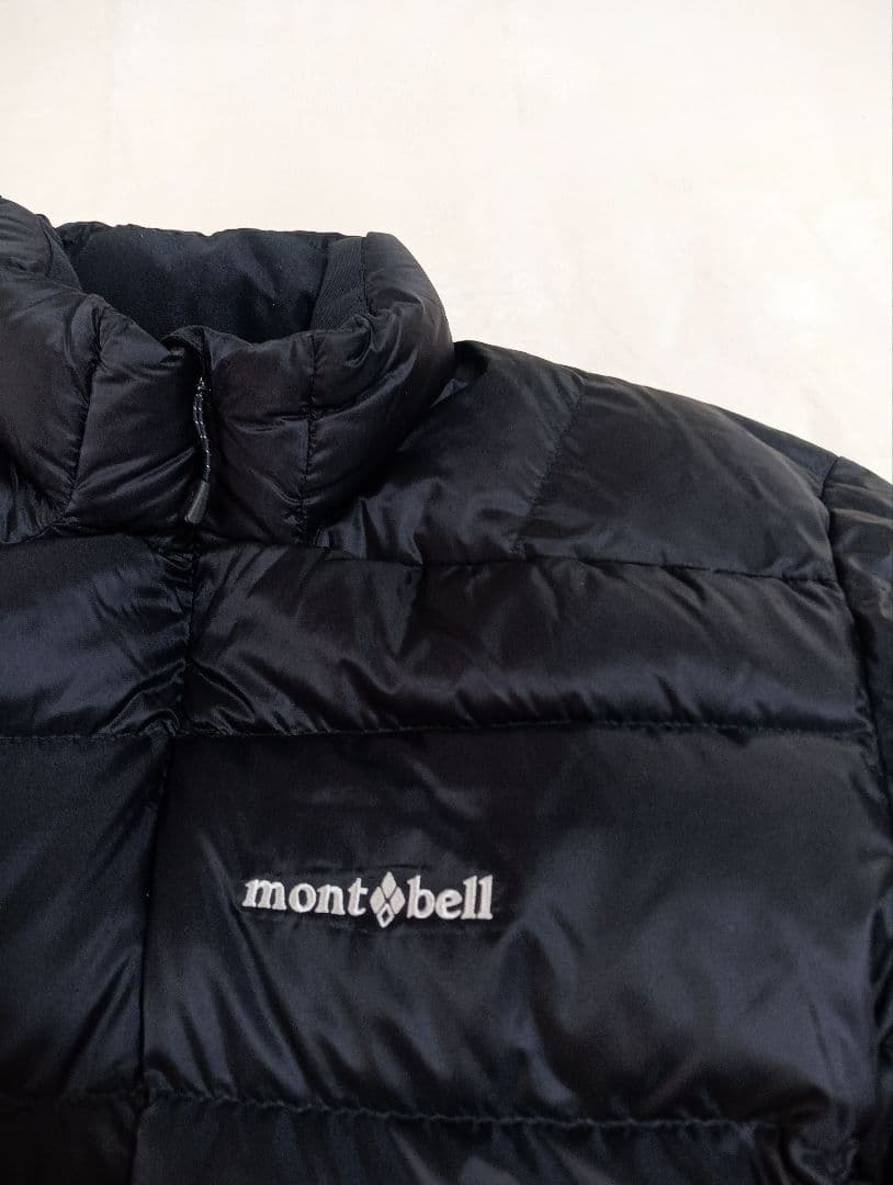 極美品　ライトアルパインダウンジャケット　ブラック　黒　メンズМ　800FP