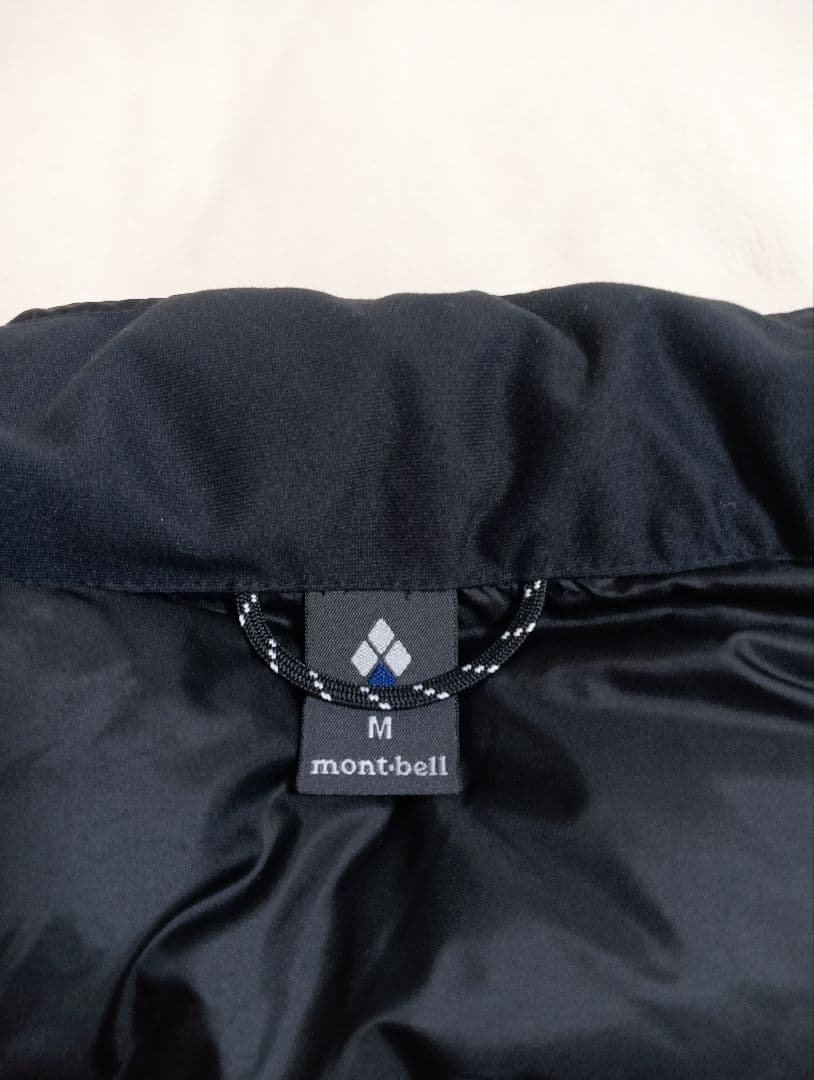 極美品　ライトアルパインダウンジャケット　ブラック　黒　メンズМ　800FP