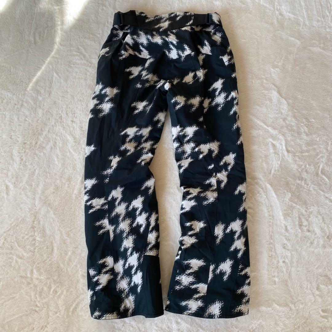 MIZUNO HEADチームロゴ　スキーウェア　セットアップ　L 総柄　紺色