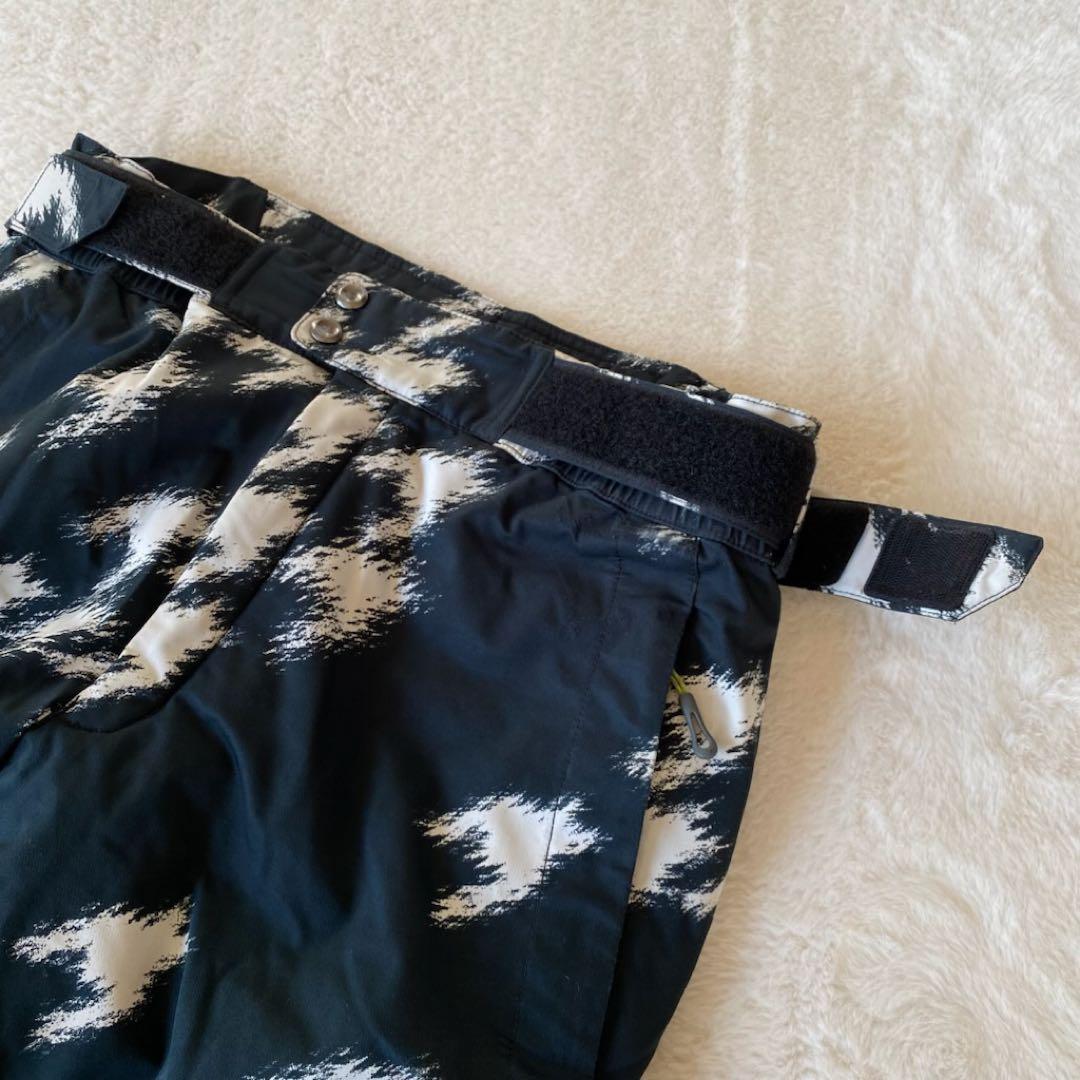 MIZUNO HEADチームロゴ　スキーウェア　セットアップ　L 総柄　紺色