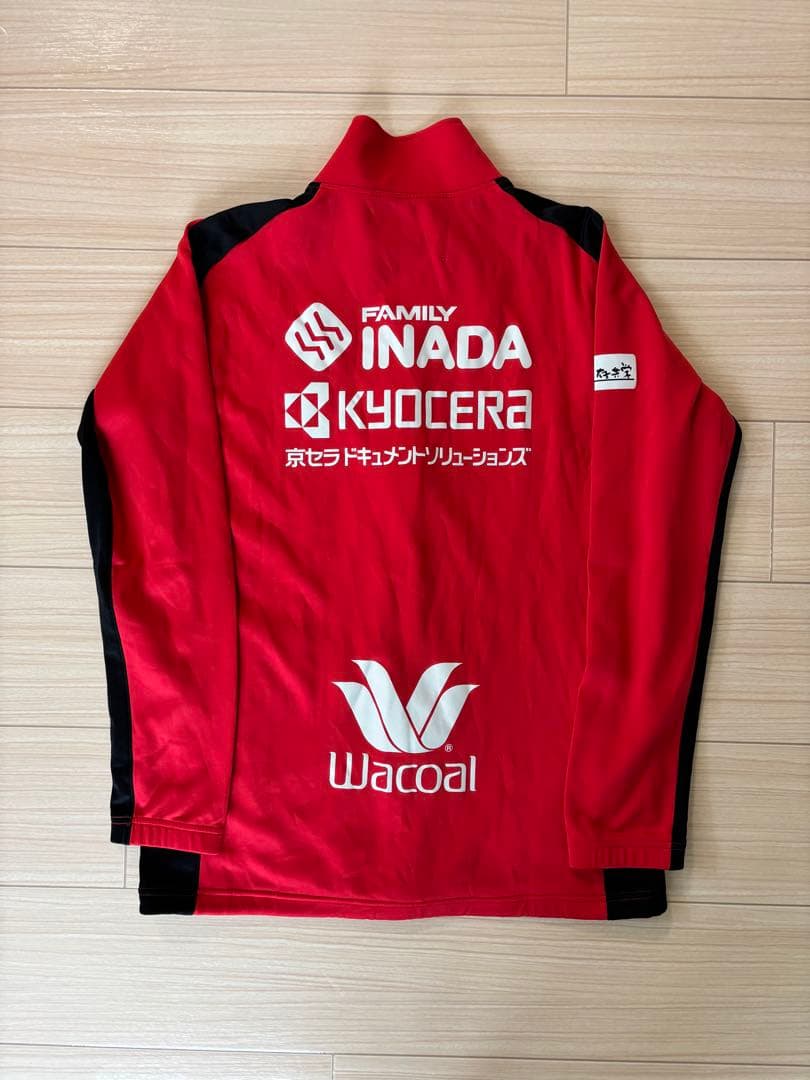 値下げ 18/19 京都サンガ 支給品トレーニングジャージ 上下セット