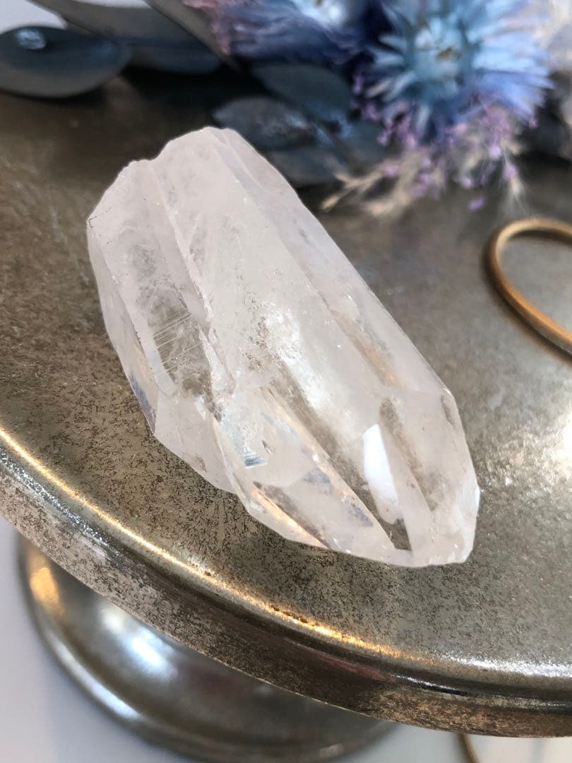 コロンビアレムリアン　ポイント　プチクラスター　ほんのりピンク