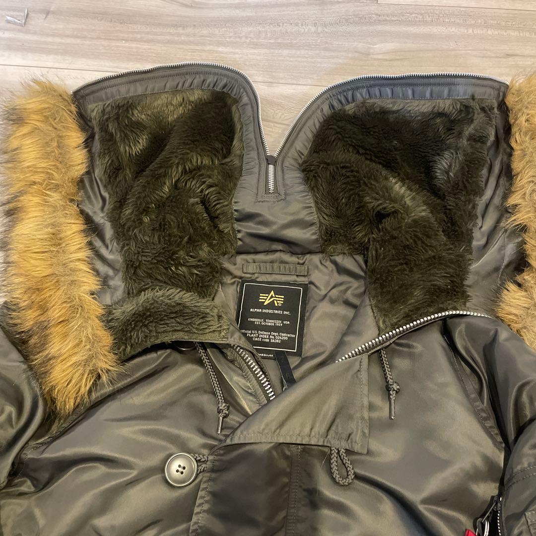 美品Alpha Industries N-2B ジャケット短丈 Y2K　Mサイズ