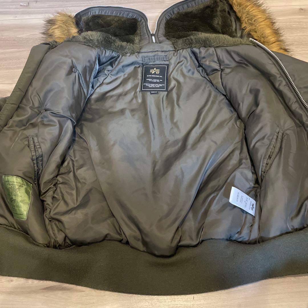 美品Alpha Industries N-2B ジャケット短丈 Y2K　Mサイズ